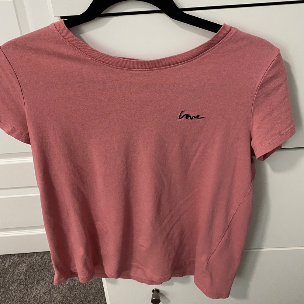 Pink Love Tee H&M